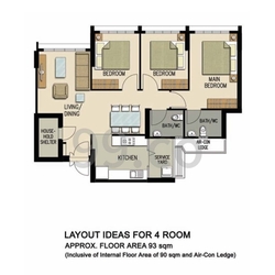 Blk 506C Angsana Breeze @ Yishun (Yishun), HDB 4 Rooms #519135741